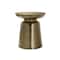 Monarch Specialties Accent Table, Drum, Side, End, Nightstand, Lamp, Living Room, Bedroom, Gold Metal, Contemporary I 3914 - alternate 1